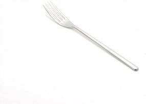 img 4 attached to Set Of 12 Fortessa Dragonfly Stainless Steel Cake Forks For Elegant Appetizer Service