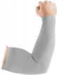 upf 50 compression arm sleeves for men & women - tattoo cover up, sun protection, cooling for basketball & running logo