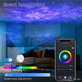 img 3 attached to WiFi Smart Star Projector with 16 Million Colors - GreatPro LED Galaxy Projector, Compatible with Alexa & Google, Timer & Brightness Adjustment, Perfect Room Decor, Birthday Gift, Starry Sky Night Light for Party and Kids