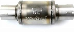 img 3 attached to TOTALFLOW 20019S Прямоточный универсальный выхлопной глушитель с прорезями на концах - внутренний диаметр 3 дюйма