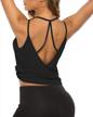elevate your workout style with dibaolong's backless activewear tank tops for women: perfect for yoga, running and gym logo