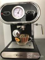 img 2 attached to Rozhkovy coffee maker Kitfort KT-702, black review by Mateusz Banaszkiewic ᠌