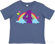 inktastic birthday rainbow toddler t shirt apparel & accessories baby girls best: clothing логотип