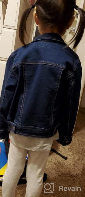 img 1 attached to 👕 Boys' Knit Denim Jacket by Spotted Zebra review by David Stover