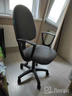 img 1 attached to Office chair Bureaucrat CH-1300N, upholstery: imitation leather, color: black review by Stanislaw Golkowski ᠌