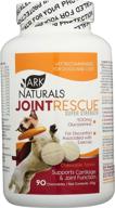 🐾 ark naturals joint rescue super strength chews (90 count) - natural relief for joint health and mobility logo