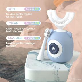 img 1 attached to 🦷 Revolutionary Electric Toothbrush for Toddlers with Automatic Bristles: A Gentle Dental Care Solution