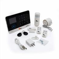 qian wireless home security system - wifi alarm control, modern ui interface, rfid, touchscreen & app (ss5500) logo