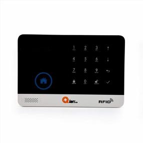img 3 attached to Беспроводная домашняя система безопасности QIAN - управление сигнализацией WiFi, современный интерфейс пользовательского интерфейса, RFID, сенсорный экран и приложение (Ss5500)