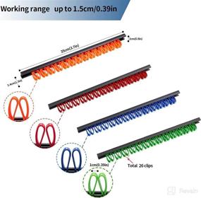 img 1 attached to 🔧 Efficient 3-H Screwdriver Organizer: Wall Mount Tool Holder for Wrench, Plier & Screwdriver Organization