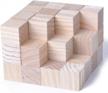get creative with 40 solid wood craft blocks for diy carving, painting, and art projects! logo