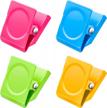 organize your life with diyself's 4-pack magnetic memo note clips for fridge and whiteboard logo