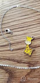 img 5 attached to Giraffe Necklace Charm Inspirational Gifts