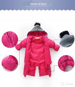 img 1 attached to Genda 2Archer Unisex Jumpsuit Snowsuit Apparel & Accessories Baby Boys - Clothing