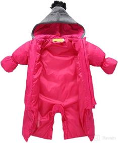 img 2 attached to Genda 2Archer Unisex Jumpsuit Snowsuit Apparel & Accessories Baby Boys - Clothing