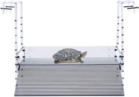 img 4 attached to 🐢 LaBrinx Designs Extra Large Wide Hanging Turtle Ramp - Ultimate Aquatic Reptile Basking Platform for Enriching Habitat