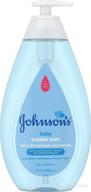 🛁 johnson's baby bubble bath: gentle skin care for babies, paraben-free & pediatrician-tested, 27.1 fl. oz logo