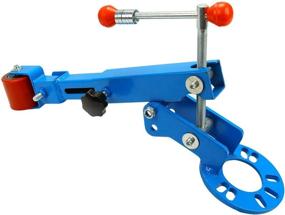 img 4 attached to 🔧 Fender Roller Tool for Automotive Maintenance | Lip Rolling & Wheel Arch Flaring Tool in Blue
