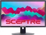 sceptre gaming monitor with built-in speakers - 22", 75hz, anti-glare screen, flicker-free, adaptive sync, e229w-19203rt logo