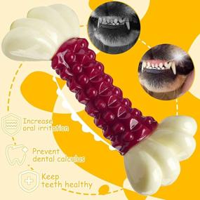 img 2 attached to Unleash Your Dog'S Inner Chewer With Rmolitty Indestructible Chew Bone