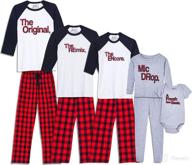 🐾 the original, the remix, and the encore matching family buffalo plaid pajamas - stylish sleepwear for the whole family logo