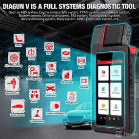 img 1 attached to 🚀 LAUNCH X431 DIAGUN V 2022 Version: BiDirectional Scan Tool with Full System Diagnostics, ECU Coding, Active Testing, 31+ Reset Functions, 2-Year Free Updates + TPMS Tool