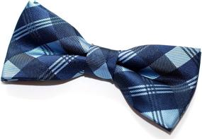 img 1 attached to 👔 Retreez Tartan Patterns Microfiber Pre Tied Men's Accessories - Top Choice for Ties, Cummerbunds & Pocket Squares