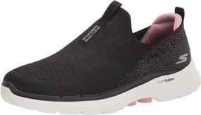 img 4 attached to Skechers Womens 6 Glimmering Sneaker Black Women's Shoes - Athletic