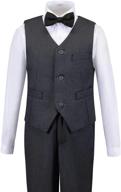 christmas toddler suits dress bowtie boys' clothing : suits & sport coats logo