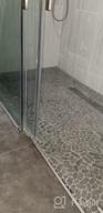 картинка 1 прикреплена к отзыву Professional Brushed Stainless Steel Rectangle Shower Floor Drain - Neodrain 24-Inch Linear Shower Drain With Tile Insert Grate - Ideal For Floor Shower Drain Needs от Ryan Garrison