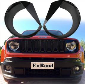 img 2 attached to Upgrade Your Jeep Renegade With EnRand'S 18Pcs Black Protective Covers And Trim!