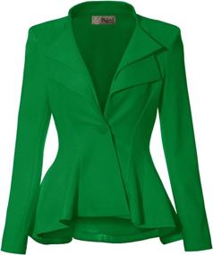 img 4 attached to Double Office Blazer JK43864 Medium Women's Clothing in Suiting & Blazers