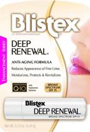 blistex deep renewal lip protectant spf 15+ logo