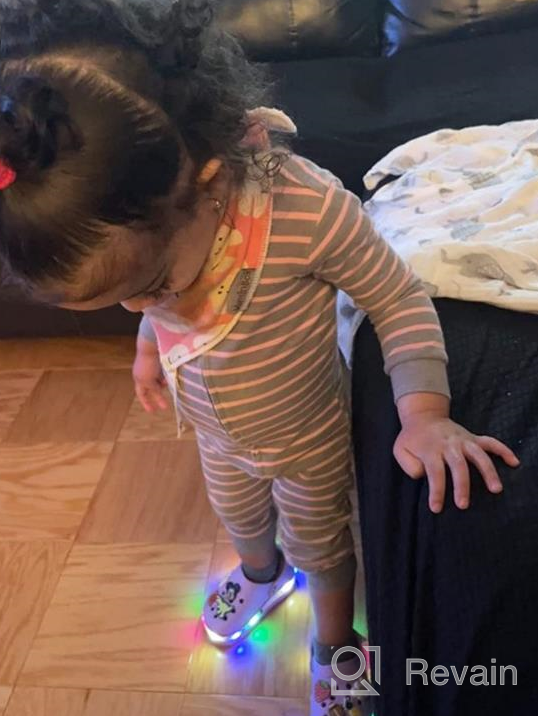 img 1 attached to Breathable Light-Up Slippers for Boys - VIYEAR Children's Shoes review by Matt Kovacevic