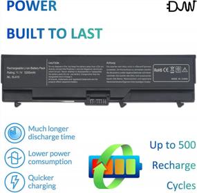 img 3 attached to DJW 11.1V 5200Mah Laptop Battery For IBM ThinkPad E40, E50, 0578, E420-E525, L410-L421, L510-L520 Sl410/Sl510 T410/T420/T510/T520 W510 & W520