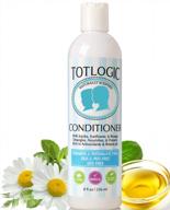 non-toxic and nourishing kids conditioner: totlogic's original scented, paraben and sulfate free formula logo