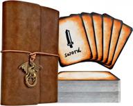 dnd spellbook cards holder: organize your player cards for effortless reference in dungeons and dragons логотип