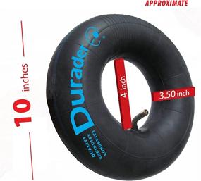 img 1 attached to 🛴 Premium 3.00-4 Scooter Tire and Inner Tube Set for Optimal Performance