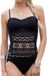 ayliss crochet lace one piece swimsuit with halter straps - sexy and stylish bathing suit for women logo