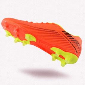 img 2 attached to Hawkwell Soccer Cleats For Men, Big Kids & Youth - Outdoor Firm Ground Shoes