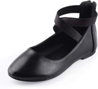 👟 nfgf316 black girls' shoes by nova utopia girl flats логотип