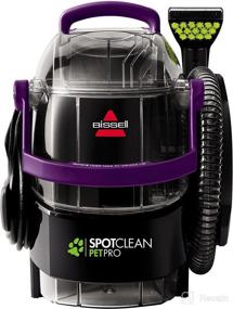 img 4 attached to 🐾 BISSELL SpotClean Pet Pro 2458: Ultimate Portable Carpet Cleaner for Pet Owners