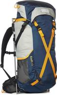explore the outdoors in style: vargo exoti 50 backpack in blue/gray logo