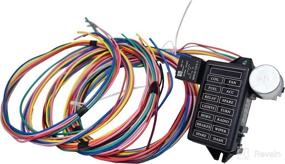 img 3 attached to 🔌 A-Team Performance 14-Circuit Basic Wire Kit: Compact Wiring Harness Cable for Rat Street Rods, Sand Cars, and Trucks