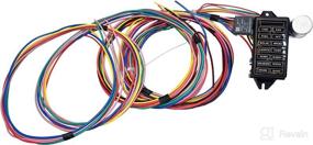 img 4 attached to 🔌 A-Team Performance 14-Circuit Basic Wire Kit: Compact Wiring Harness Cable for Rat Street Rods, Sand Cars, and Trucks
