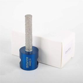 img 1 attached to Raizi Diamond Finger Milling Bits For Enlarging Shaping Holes On Porcelain Tile Marble Granite Milling Tools 2 Pcs (10Mm(3/8 Inch))