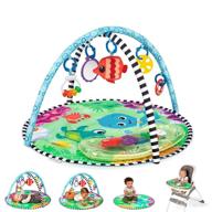 🌊 discover the depths: baby einstein sea floor explorers 2-in-1 water mat for stimulating tummy time and portable activity play gym logo