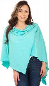 img 4 attached to UPF 50+ Women'S Sun Shawl By Nozone Anza - Optimal Protection & Style