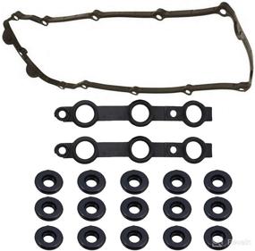 img 4 attached to 🔧 Ensun Valve Cover Gasket Replacement for BMW E46 E39 E83 E53 E85 320i 325i 330i 525i X3 X5 Z4 - Part Number 11120030496