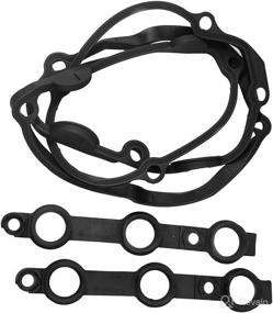 img 2 attached to 🔧 Ensun Valve Cover Gasket Replacement for BMW E46 E39 E83 E53 E85 320i 325i 330i 525i X3 X5 Z4 - Part Number 11120030496